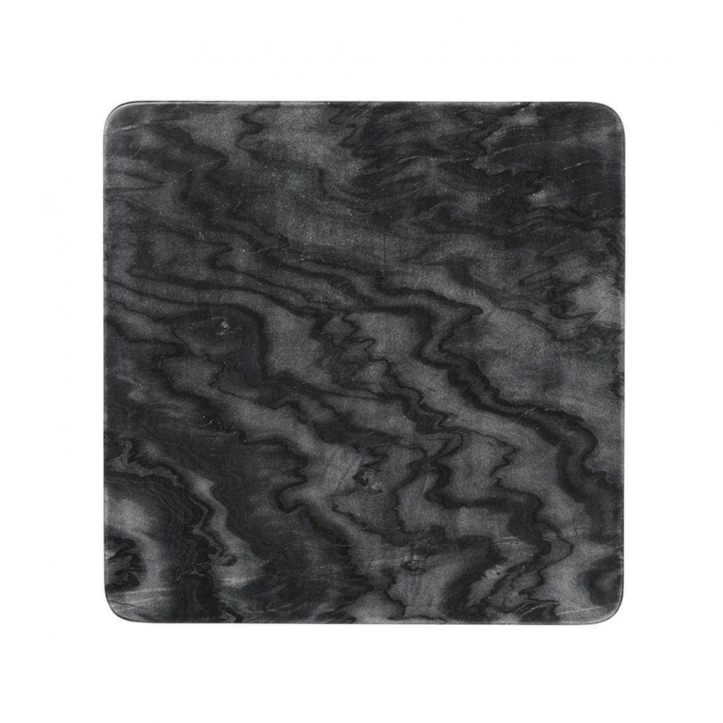 Louise Roe Bobby Plate Black Marble