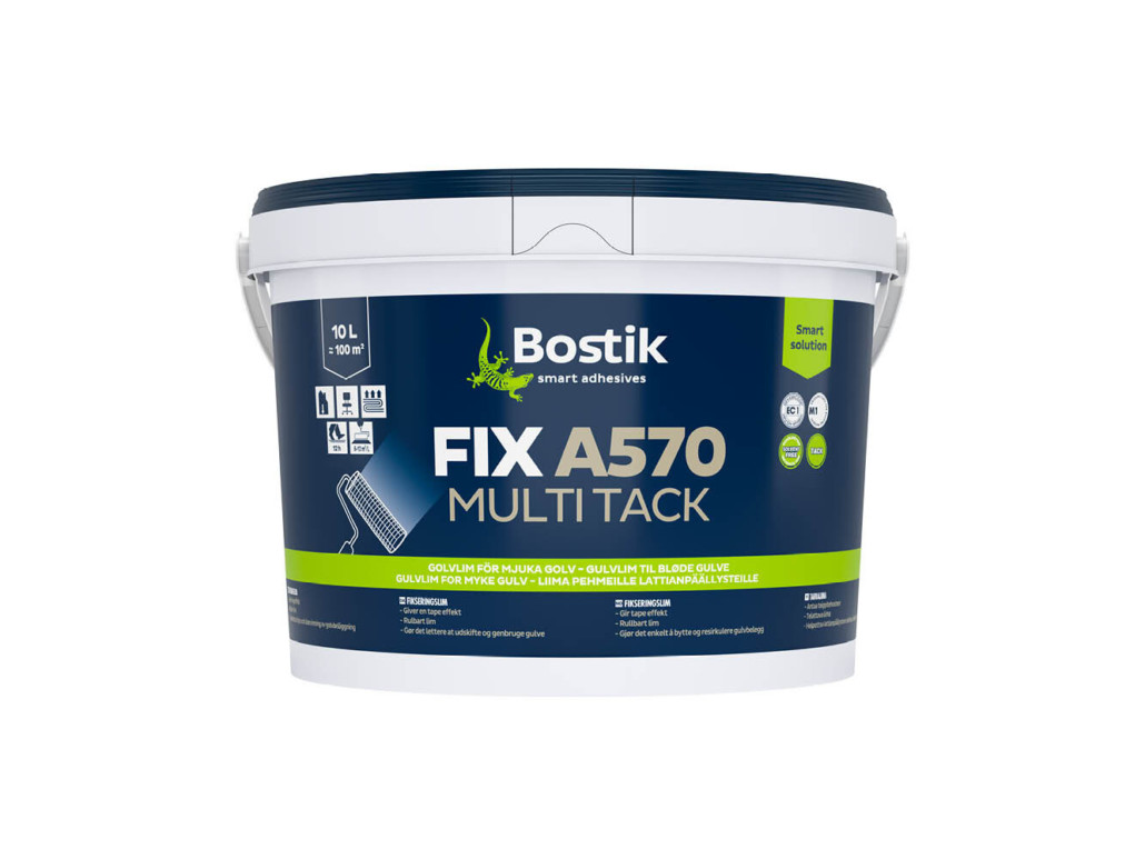 Bostik Fix A570 Multi Tack Til Teppeflis 10 Liter