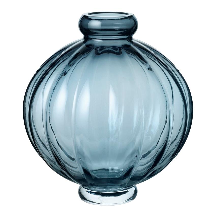 Louise Roe Balloon Vase Blue H25cm