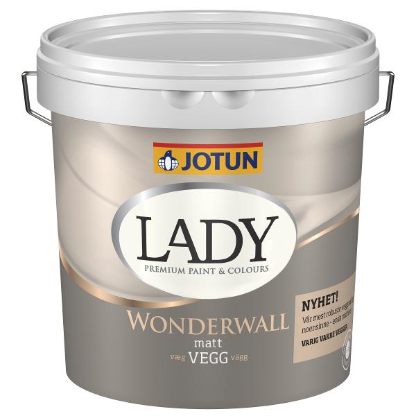 Lady Wonderwall – Silkematt veggmaling