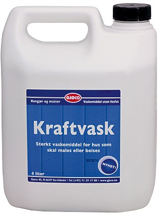 Gjøco Kraftvask – Før Ommaling