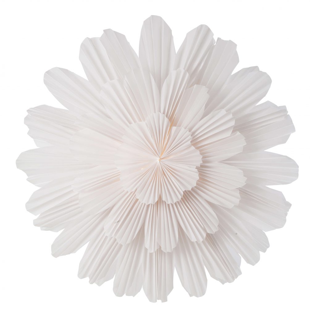 Watt & Veke Snøblomma Julestjerne Hvit 44 cm