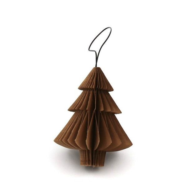 Nordstjerne Julepynt Ornament Tree Caramel