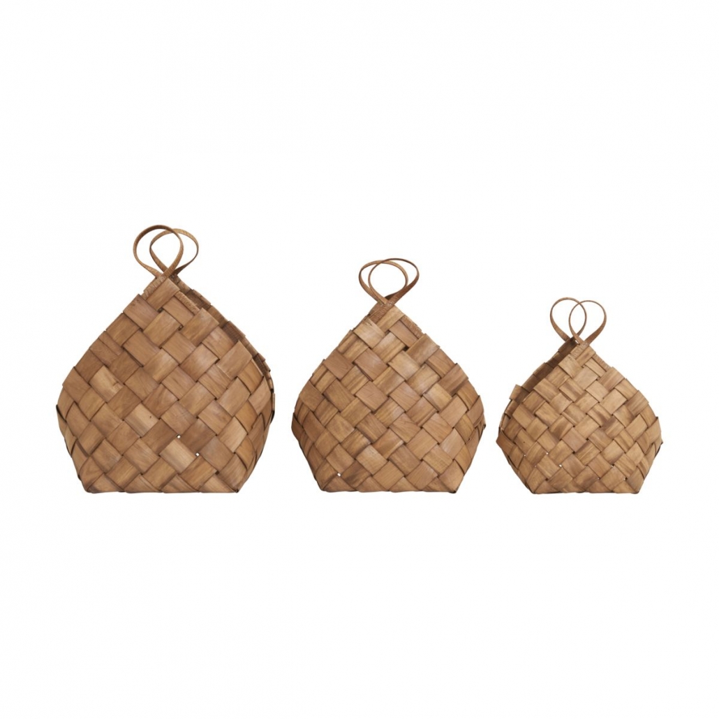 House Doctor Kurver, Conical, Brun S/3