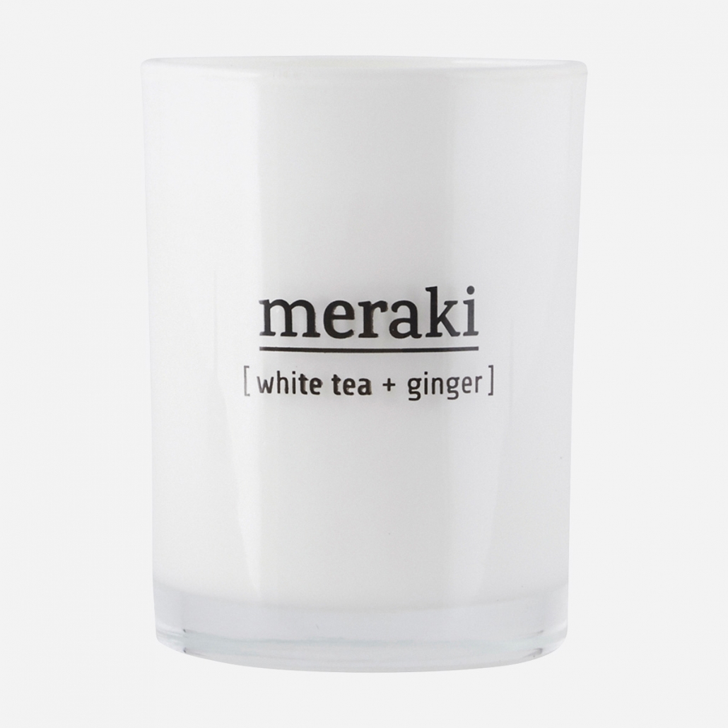 Meraki Duftlys White Tea & Ginger