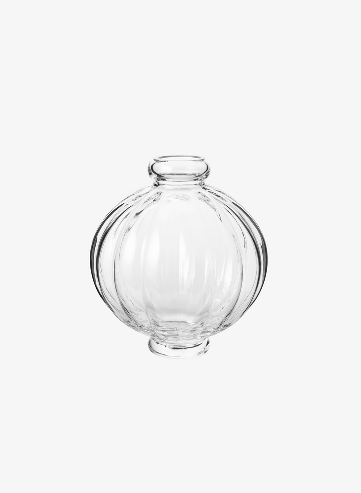 Louise Roe Balloon Vase Clear H25cm