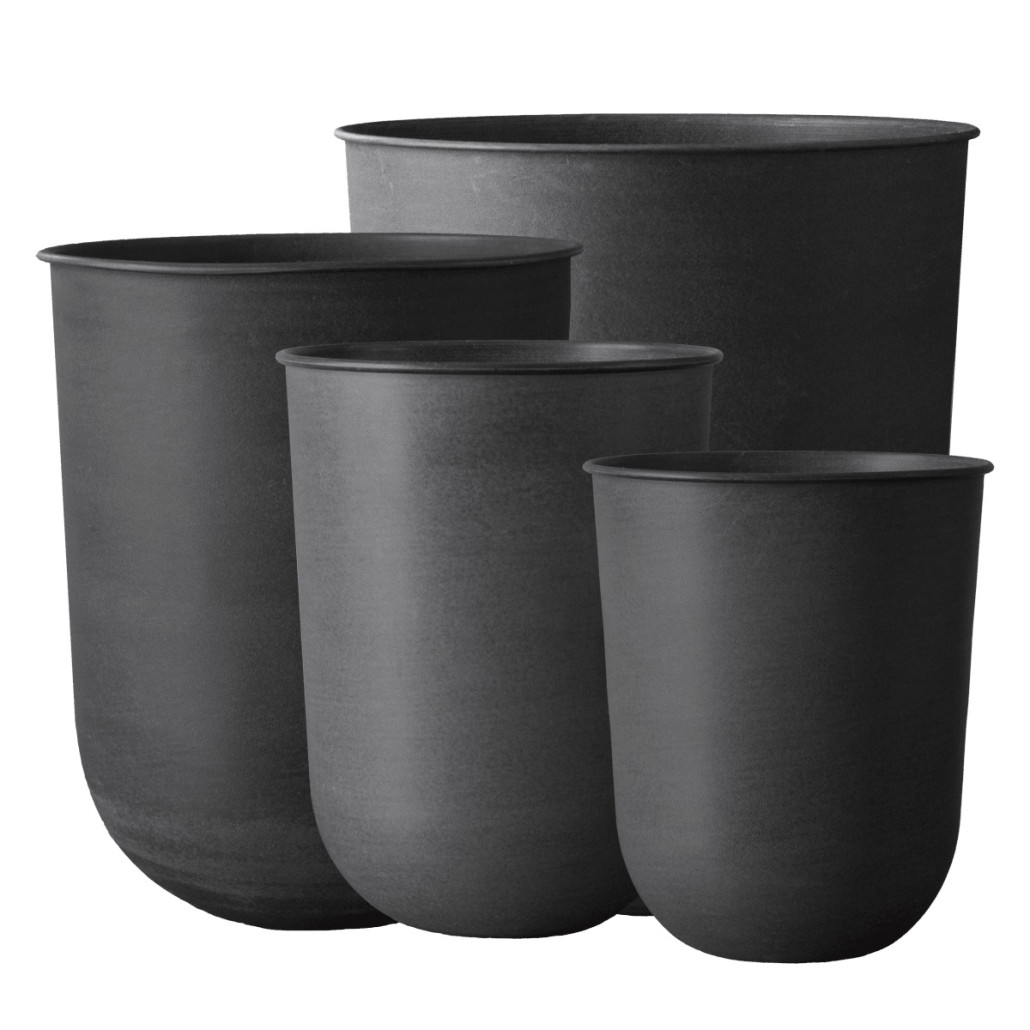 Out Pot 4-set, Black