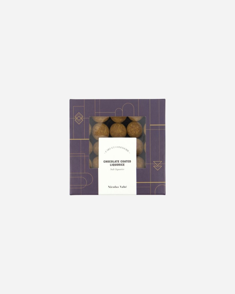 Nicolas Vahe Chocolate Coated Liquorice, Salt