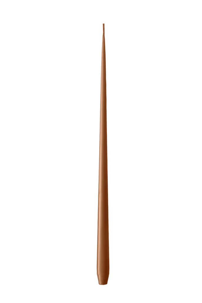 Ester & Erik slanke stakelys 32cm - 23 Raw Toffee